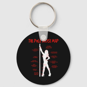 Pole Bruise Wear Dance Outfit Dancing Clothes Fitn Key Ring