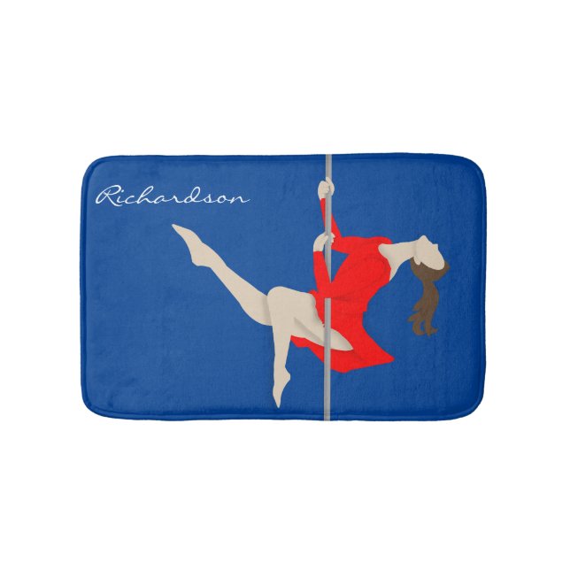 Pole Fitness Bath Mat (Front)