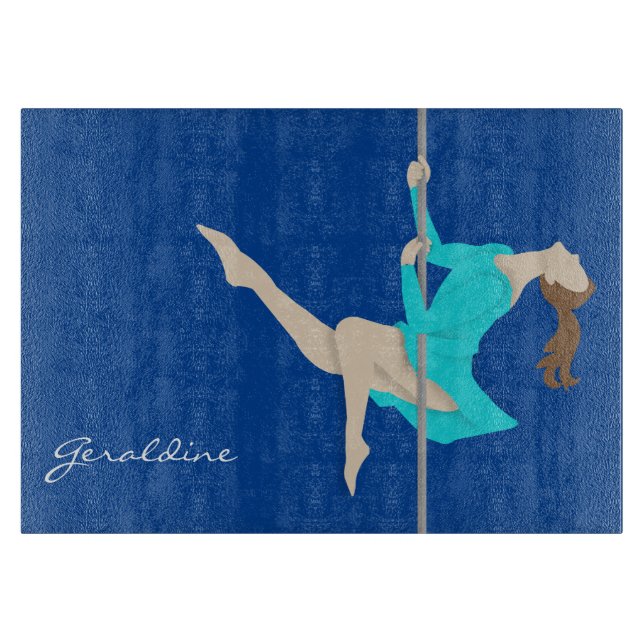 Pole Fitness Cutting Board (Front)