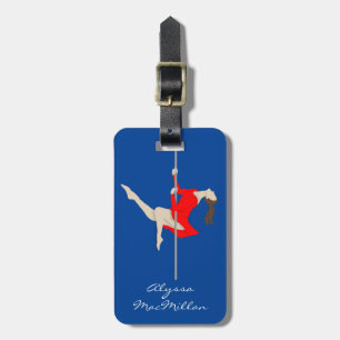 Pole Fitness Luggage Tag