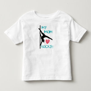 Pole Fitness Mum Rocks! Toddler Tee