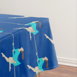 Pole Fitness Tablecloth