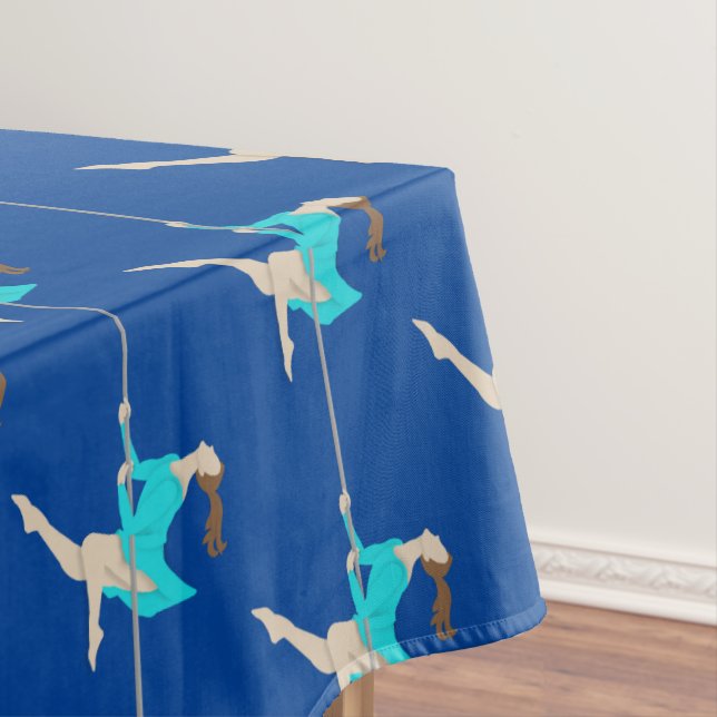 Pole Fitness Tablecloth (In Situ)