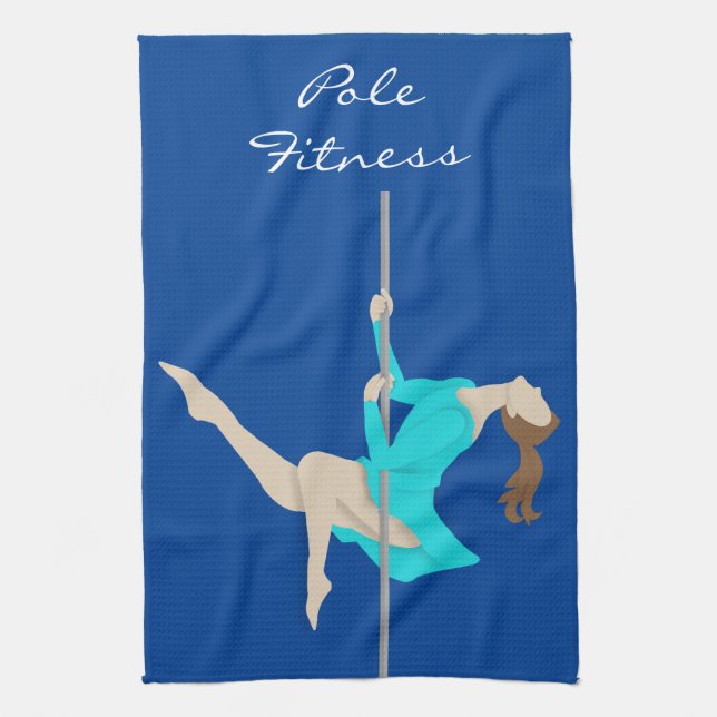 Pole Fitness Tea Towel (Vertical)