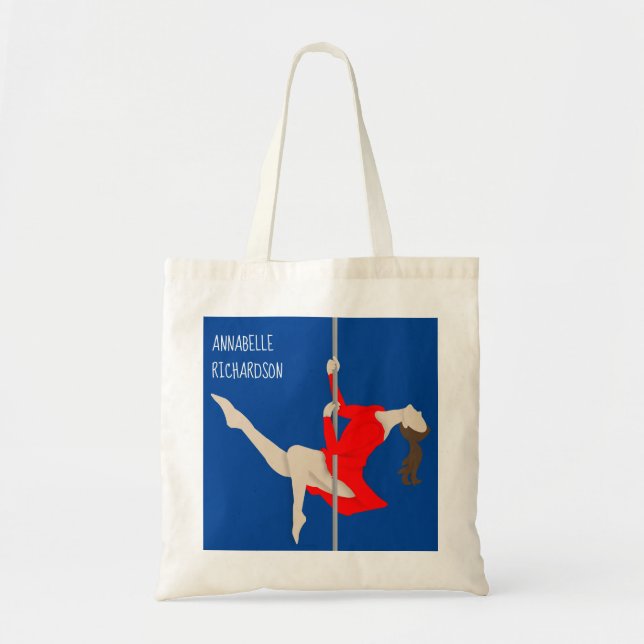 Pole Fitness Tote Bag (Front)