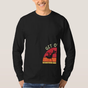 Pole Vault Distressed Vintage Look Pole Vaulting T-Shirt
