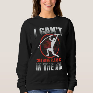 Pole Vault For Athletics Bar High Jumper Track And Sweatshirt
