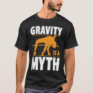 Pole Vault For Athletics Bar High Jumper Track And T-Shirt