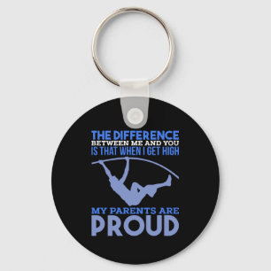 Pole Vault - My Parents Are Proud Key Ring
