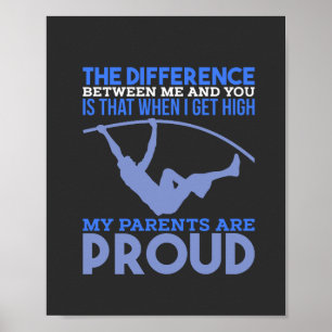 Pole Vault - My Parents Are Proud Poster