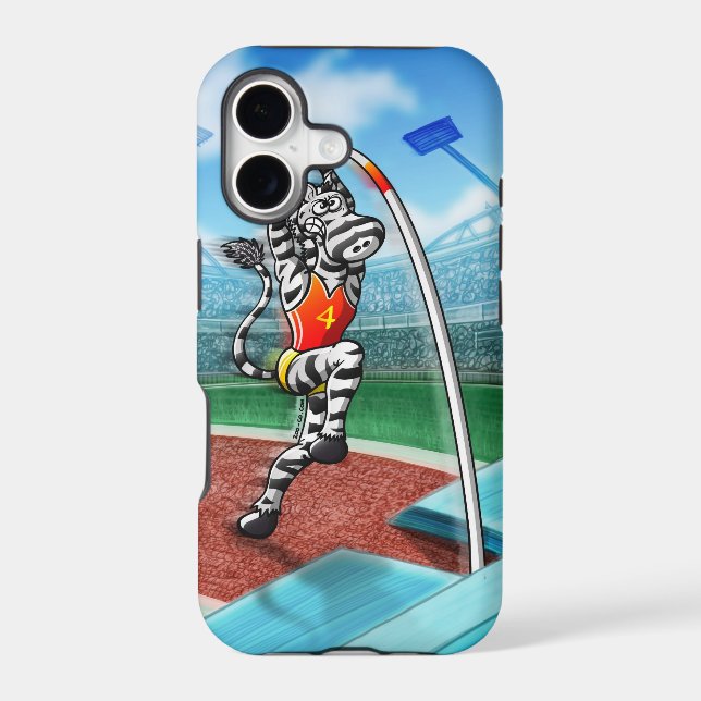 Pole Vault Zebra (Back)