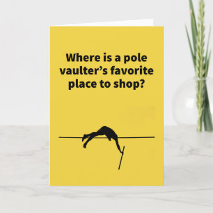 Pole Vaulter Clearance Store Sports Card