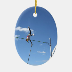 Pole Vaulter Ornaments