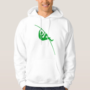 Pole Vaulting - Grass Green Hoodie