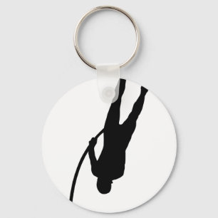 Pole Vaulting Key Ring