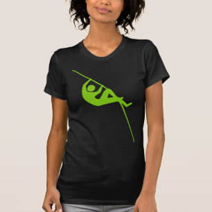 Pole Vaulting - Martian Green T-Shirt