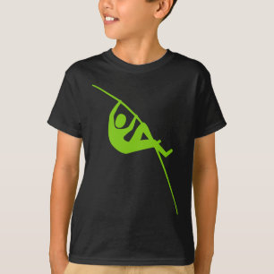 Pole Vaulting - Martian Green T-Shirt
