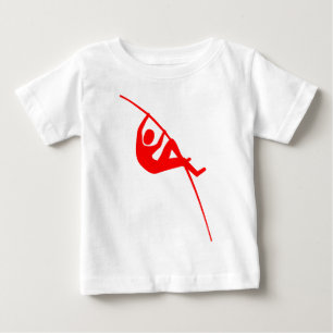 Pole Vaulting - Red Baby T-Shirt