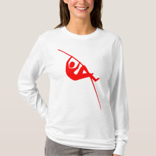 Pole Vaulting - Red T-Shirt