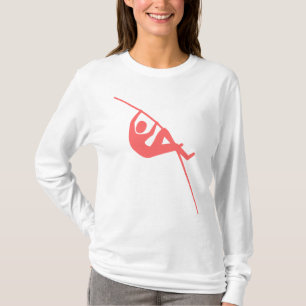 Pole Vaulting - Tropical Pink T-Shirt