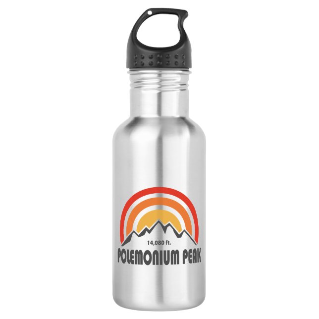 Polemonium Peak California 532 Ml Water Bottle (Front)