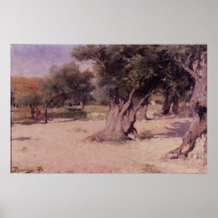 Polenov - Olive Trees In Palestine Poster