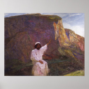 Polenov - Palestine, Sermon On The Mount Poster