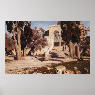 Polenov - The Mosque Of Omar, Haram Al Sherif Poster