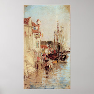 Polenov - Venice Channels Poster