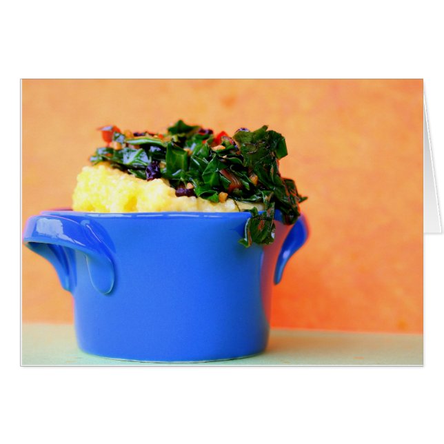Polenta with Greens (Front Horizontal)