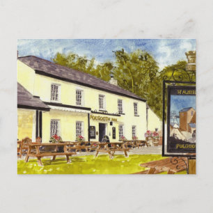 'Polgooth Inn' Postcard