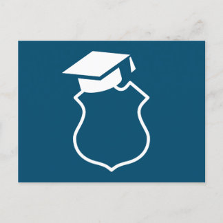 Police Academy Graduation announcement/ Invitation