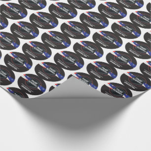 Police Academy Graduation, Congratulations Wrapping Paper