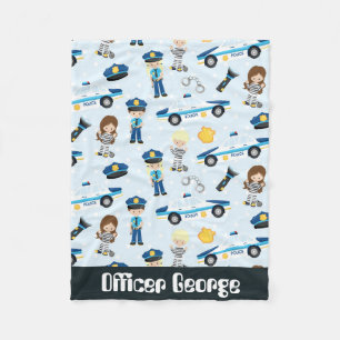 Police add name baby boys blanket