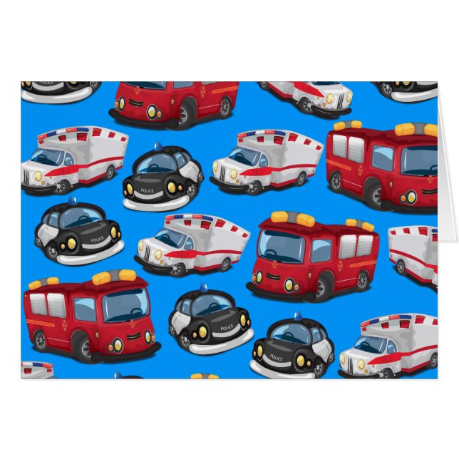 Police, Ambulance and Fire Service transport (Front Horizontal)