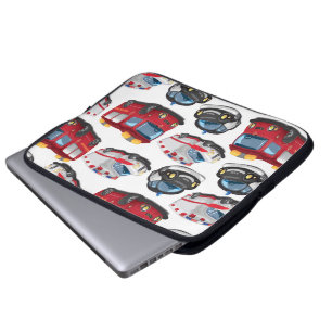 Police, Ambulance and Fire Service transport Laptop Sleeve