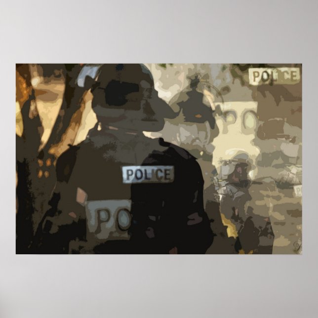 Police Art Poster (Front)