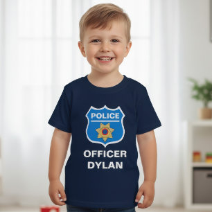 Police Birthday Party T-Shirt