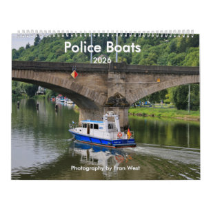 Police Boats 2026 calendar