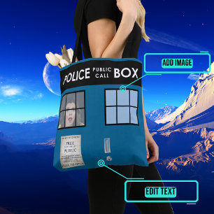 Police Box Customised Tote