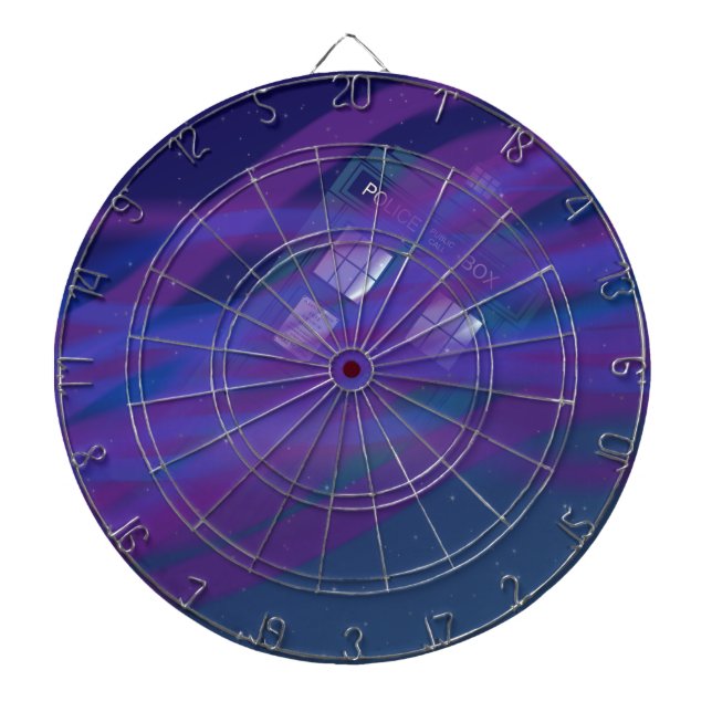 Police Box Dartboard (Front)