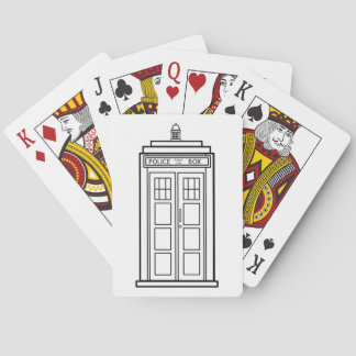 Police Box Playing Cards