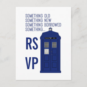 Police Box RSVP Postcard v1