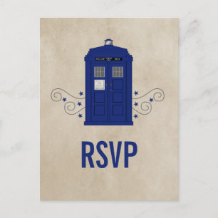 Police Box RSVP Postcard v6