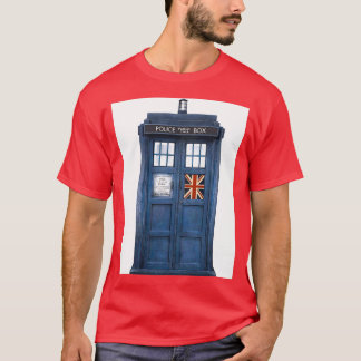 Police Box Union Jack T-Shirt