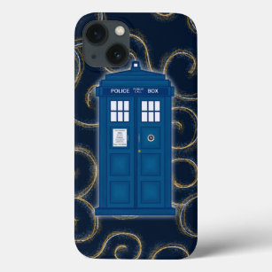 “Police Box with Swirls” iPhone 13 Case