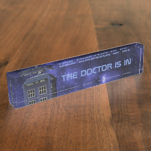 Police Call Box Nameplate