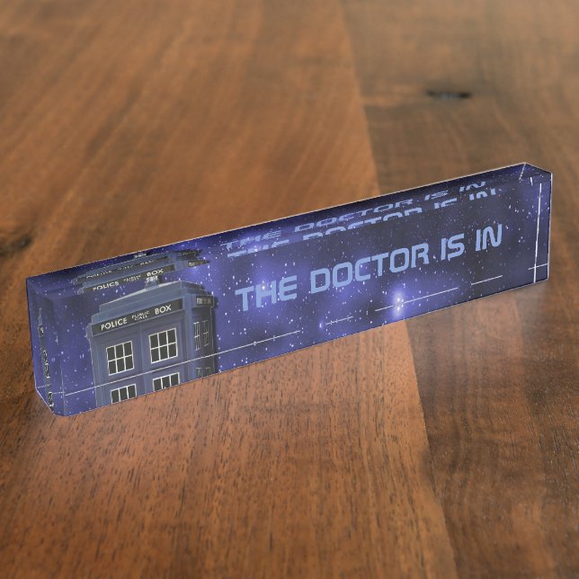 Police Call Box Nameplate (Side)