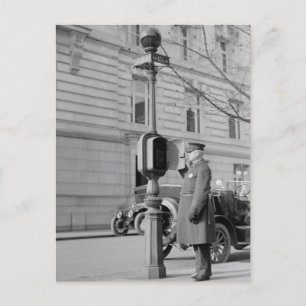 Police Call Box Postcard