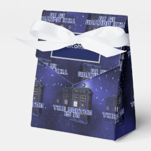 Police Call Box Tent Favour Box